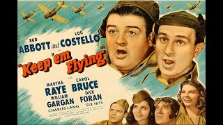 Keep Em Flying with Abbott and Costello 1941  1080p HD Film [upl. by Eehtomit]