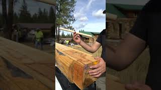 How to install loft joists  Meadowlark DIY Log Cabin Series [upl. by Kcirttap]