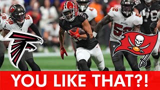 YOU LIKE THAT Falcons vs Buccaneers Instant Reaction Kirk Cousins Highlights In TNF Win [upl. by Inahpit]