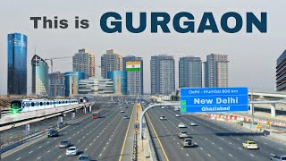 Gurgaon City  Cyber hub of India  Delhi Ncr Gurugram 🇮🇳 [upl. by Sylado]