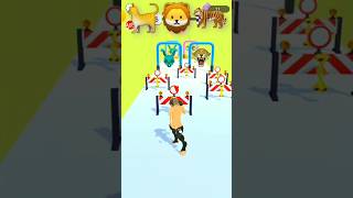 Mutant run challenge 🤣 funny animals run 🤯trendingshorts gaming viralshort [upl. by Pfaff]