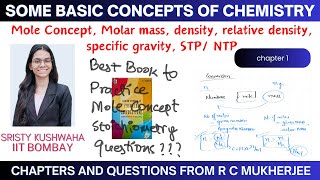 Mole Concept  Calculation of Moles Weight Volume Number amp Density  Complete Chapter 1 Class 11 [upl. by Taite]