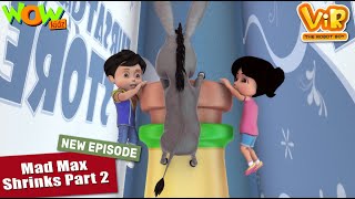 Vir The Robot Boy New Episodes  Mad Max Shrinks Part 2  Hindi Cartoon Kahani  Wow Kidz  spot [upl. by Shelden]