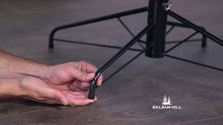 How to Fix Your Wobbly Tree Stand from Balsam Hill™ [upl. by Eldrida]