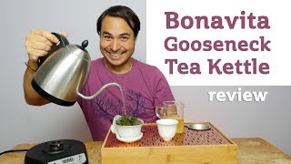 Bonavita Gooseneck Variable Temperature Kettle Review [upl. by Ennylyak869]