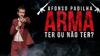 AFONSO PADILHA  O BRASILEIRO ESTÁ PRONTO PRA TER ARMA [upl. by Ardnad811]