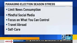 Managing election stress with licensed counselor Felice Hightower [upl. by Tatia874]