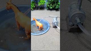 Diy how to make horse water bathed  Mini motor water pump mini tractor project  293 [upl. by Sixela483]