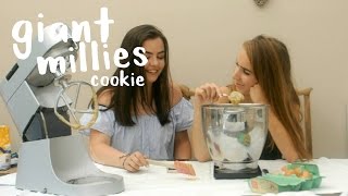 DIY GIANT MILLIES COOKIE  BAKING WITH BETH [upl. by Arlin]