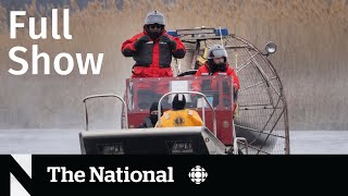 CBC News The National  St Lawrence River tragedy RogersShaw Working moms [upl. by Ebocaj]