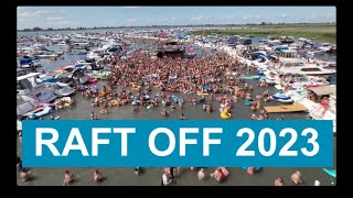 Raft Off 2023  Lake St Clair [upl. by Fabrienne608]