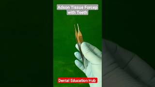 Adson Tissue Forceps with Teeth [upl. by Lyrred]