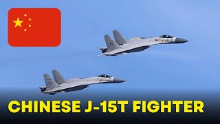 Chinese carrier based fighter J15T [upl. by Prinz]