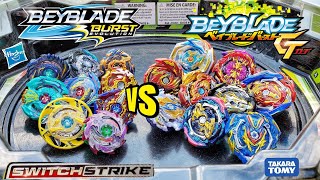 Beyblade Burst SWITCHSTRIKE vs GT BEYBLADES  Hasbro vs Takara Tomy Elimination Tournament [upl. by Tracee]