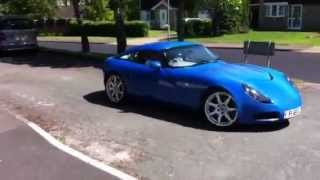 TVR T350c  Driving off sound and acceleration [upl. by Blondy]