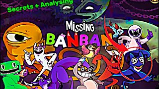 10 SECRETS You MISSED In MISSING BANBAN TRAILER🔥 [upl. by Einniw]