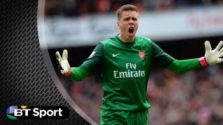 Head to Head Arsenal FC Goalkeepers Past amp Present  BTSport [upl. by Sophy]