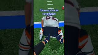 NFL PRO ERA 25 Gameplay  Dimes and Sacks [upl. by Ihcehcu544]