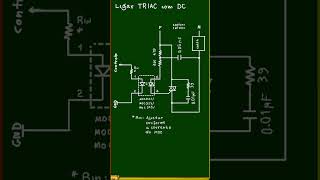 Para acionar triacs com CC use o MOC shorts [upl. by Zined890]