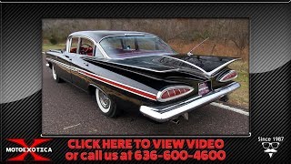 1959 Chevrolet Impala 348 Fourdoor Sedan  SOLD [upl. by Rehpotsrhc825]