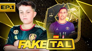 NUEVA SERIE  FAKETAL EPISODIO 1 FUTBOL CHAMPAGNE DE MINIKIKI  FamilyFUT [upl. by Germana]