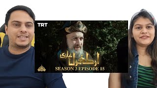 Ertugrul Ghazi Urdu  Episode 15  Season 3 Reaction [upl. by Ehman]