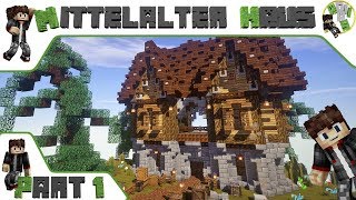 Minecraft Mittelalter Haus Tutorial Deutsch 28 x 19 Einfach und Schnell 🏠 PART 1 🏠 [upl. by Diehl180]