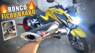 CB 300f TWISTER 2023 com ESCAPE ESPORTIVO Disarsz RONCO ficou muito TOP 🔥🔥 [upl. by Ardekal]