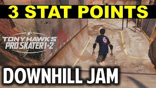 Downhill Jam Collect 3 Stat Points for Tony  Location of Stat Points  Tony Hawks Pro Skater 12 [upl. by Wrightson]