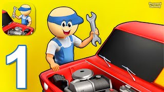 Car Station Simulator  Gameplay Walkthrough Part 1 Stickman Car Station Idle Repair iOS Android [upl. by Sera]