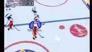 NHL Powerplay 96 Playstation  Gameplay Footage part 2 of 3 [upl. by Gies754]