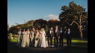 Amy and David  Beamish Hall Photo highlights  Documentary Wedding Photographer Newcastle [upl. by Ernesta]