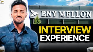 BNY Mellon Interview Experience  Placement Journey🔥 [upl. by Jobyna324]