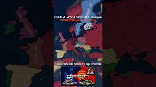 HOI4 A World Divided Timelapse NATO vs WARSAW PACT 1960  shorts hoi4 [upl. by Det]