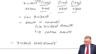 Corporate dividend policy  ACCA AFM lectures [upl. by Josephina]