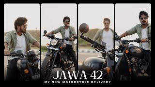 Jawa 42 2023 Bike Delivery 😍  Tamil [upl. by Afesoj139]