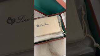 Unboxing Loro Piana Shoes shoes summer summervibes style like foryou unboxing [upl. by Aelc]