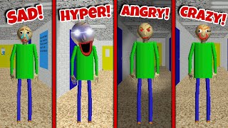 The Many Strange Moods Of Baldi  Baldis Basics [upl. by Windzer]