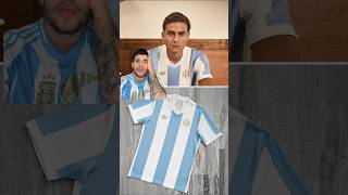 La camiseta Retro de Argentina 🇦🇷😍 [upl. by Eneg238]