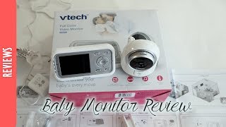 Vtech Baby Monitor Review  The290ss [upl. by Doi74]