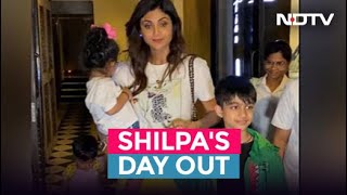 Shilpa Shettys FamJam With SamishaViaan Raj Kundra [upl. by Tengdin]