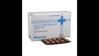 Phostat Tablet  Uses Sideeffects Reviews and Precautions [upl. by Nylarej]