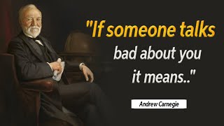 How To Response When Someone Talk Bad About You  Incredibly Wise Quotes by Andrew Carnegie [upl. by Ahsiruam]