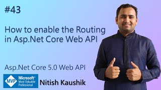 How to enable the Routing in ASPNET Core Web API  ASPNET Core 50 Web API Tutorial [upl. by Enomyar]