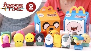 Adventure Time  Seria 2 Happy Meal  UNBOXING McDonalds [upl. by Gnoy523]