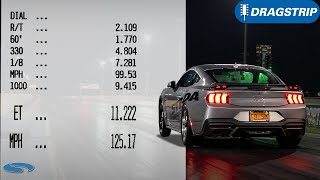 2024 Mustang GT Makes Its FASTEST 14 Mile Pass Yet  Silver Bullet 20 [upl. by Aramahs]