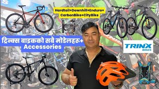 Best Bike in Nepal नेपाली बजारमा Trinx बाइकको मूल्य FullSuspensionCityBikeHardtailAccessories [upl. by Yriek]