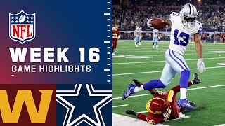 Washington Football Team vs Cowboys Week 16 Highlights  NFL 2021 [upl. by Nonna254]