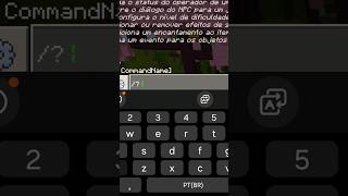 O comando secreto do Minecraft shorts minecraft [upl. by Dorlisa]