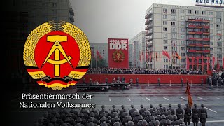 Präsentiermarsch der Nationalen Volksarmee 1 East GermanyGDR [upl. by Rehpretsirhc]